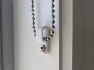 Print-in-Place Blind/Curtain Cord Guide