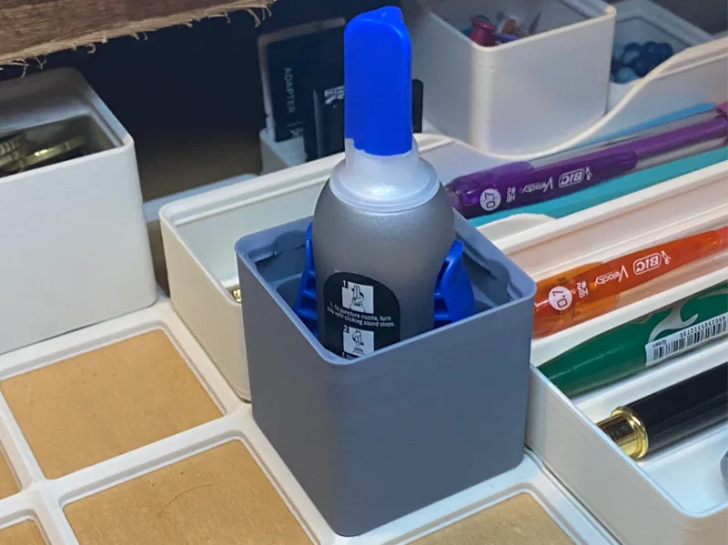 Gridfinity Loctite Superglue Holder
