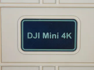 Apache 2800 case Top label plate (DJI Mini 4K)
