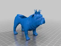 Figurine bulldog — photo 1