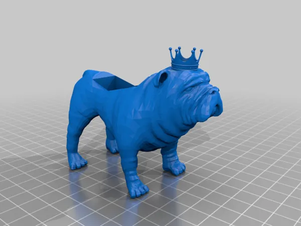Figurine bulldog