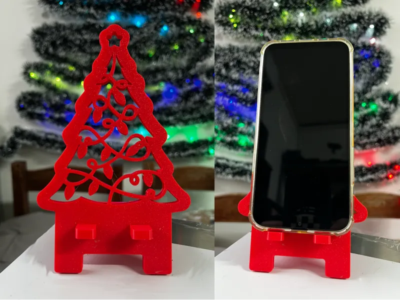 Simple Smartphone Christmas Stand!