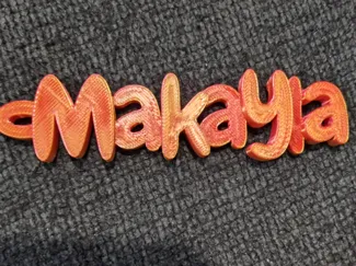 Makayla keychain