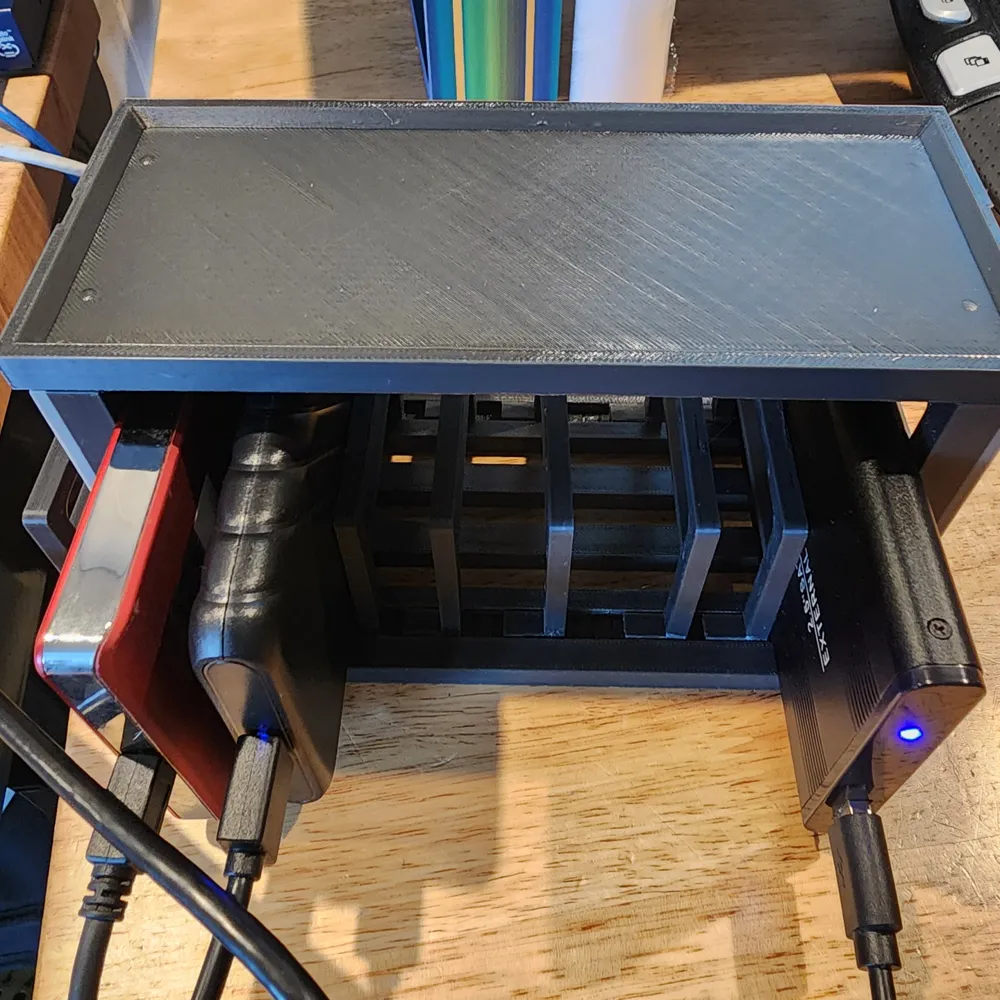 USB Hub SSD Rack Remixed by J.lifer - MakerWorld