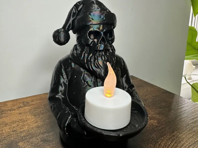 Skeleton Christmas Santa Claus