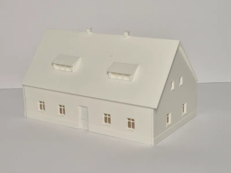 Cottage House H0 1:87 Out skirts