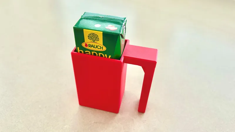 Trinkpäckchen-Halter für Kinder 