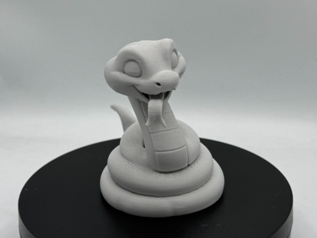Charming Coiled Cobra Snake