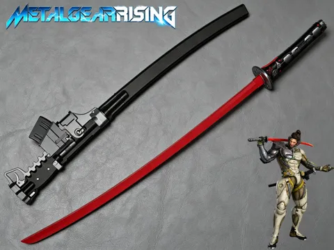 Modelo para impresión 3D: 合金装备-高频村雨 — referencia de MakerWorld