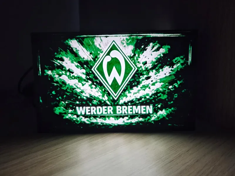SV Werder Bremen Leuchtbox Variante 2
