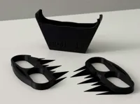 0.08mm layer, 2 walls, 15% infill, by Object, 32g, 160min