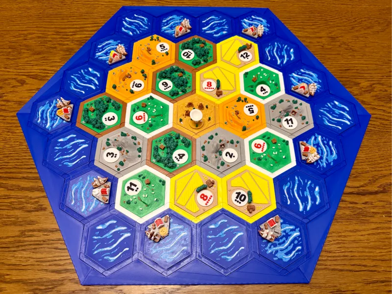 Catan Tile Holder