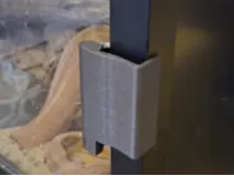 Reptile door lock