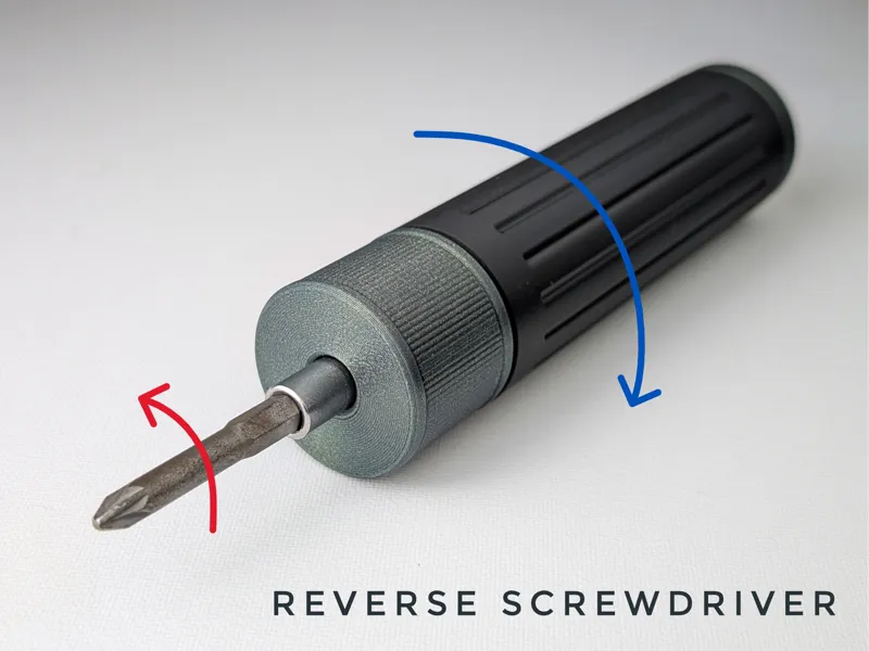 Reverse Screwdriver Handle - April Fools Prank
