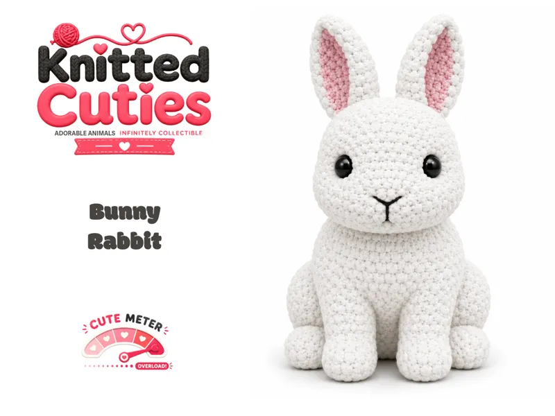 Knitted Cuties | Bunny Rabbit