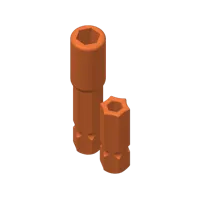 Adaptateur hexagonal 4 mm / 6,35 mm pour visseuse Parkside PASD 4 B2 — photo 3