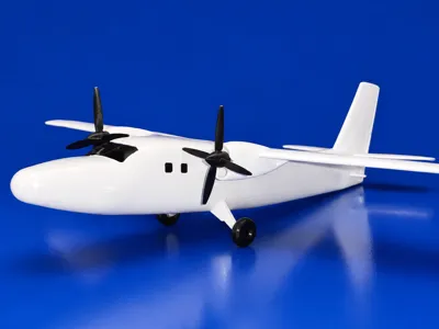 Twin Otter Multicolor / No Ams / Large Scale