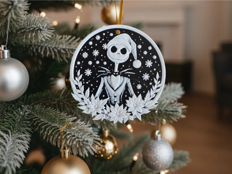 Christmas Jack Skellington Decoration