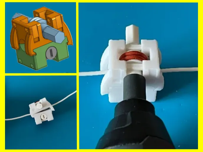 Filament feeder cube