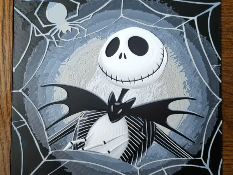 Nightmare before Christmas Jack skeleton Hueforge