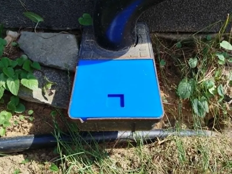 Gutter drain cover