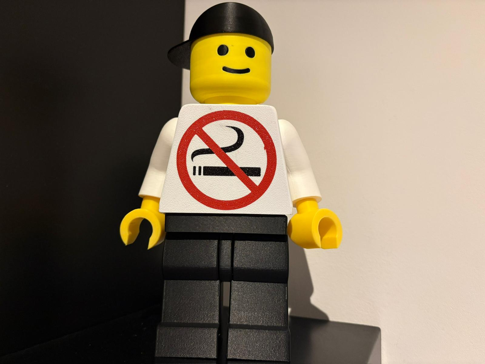 Brickman Rauchverbot 20cm Figur 500%