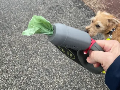 Dog poopbag holder (non-standard)