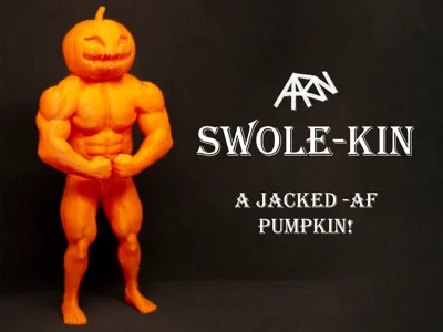 SWOLE-KIN - Muscle Pumpkin