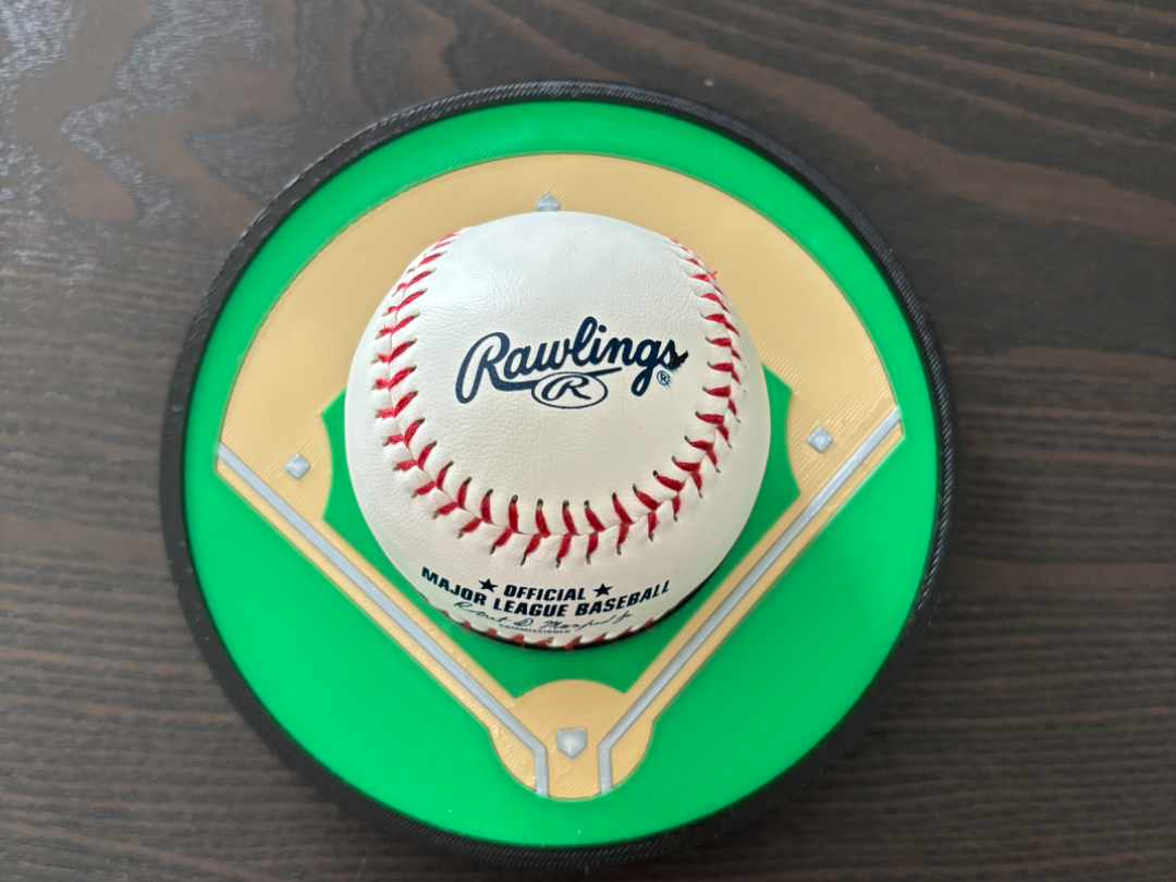 Baseball field Display Stand