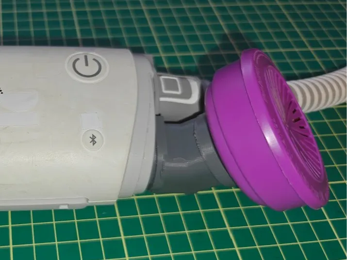 AirMini CPAP to North Filter Attachment