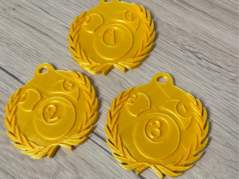 Billiard Medaille