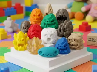 The Moody Pebbles
