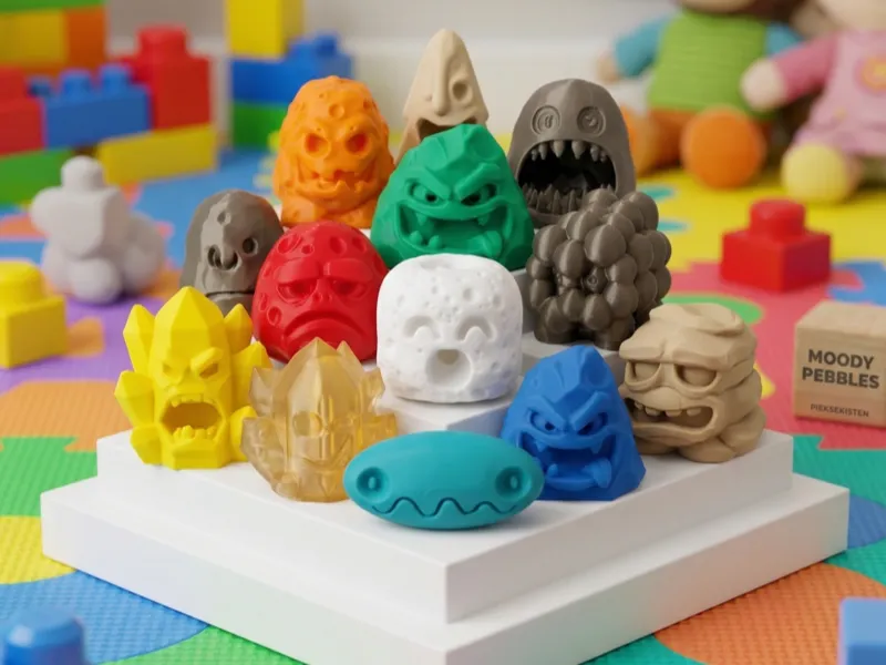 The Moody Pebbles