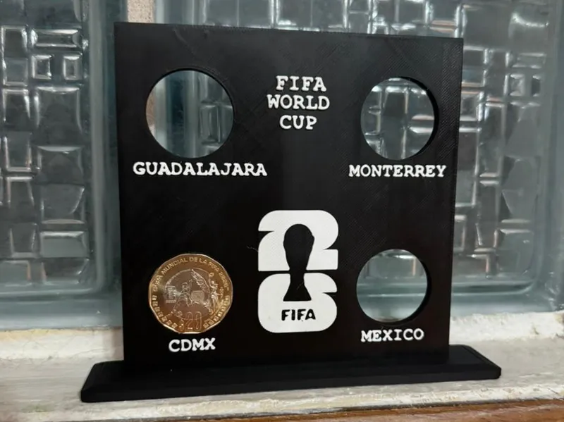 porta monnedas del mundial