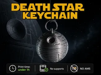 Death Star Keychain - Compact May the 4th Edition