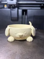 Cute Puppy Candy Bowl normal size.