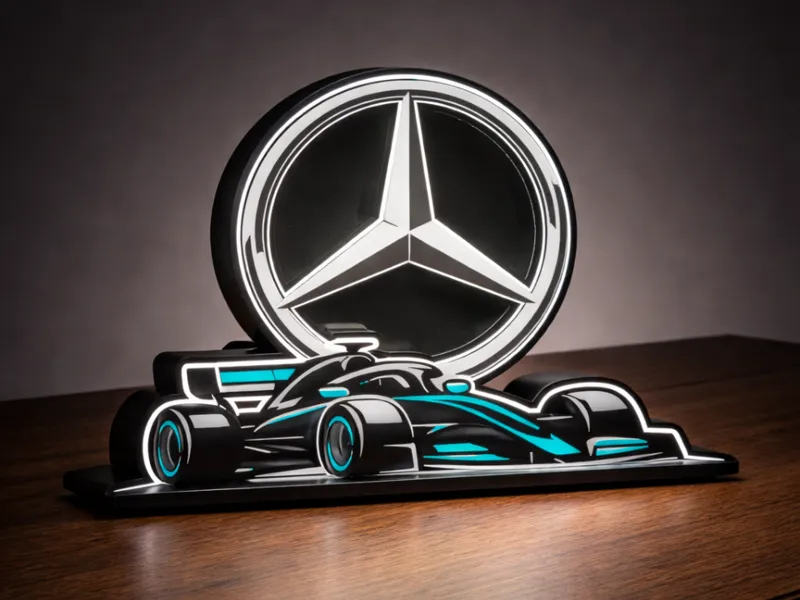Mercedes F1 Lightbox – Lampada LED