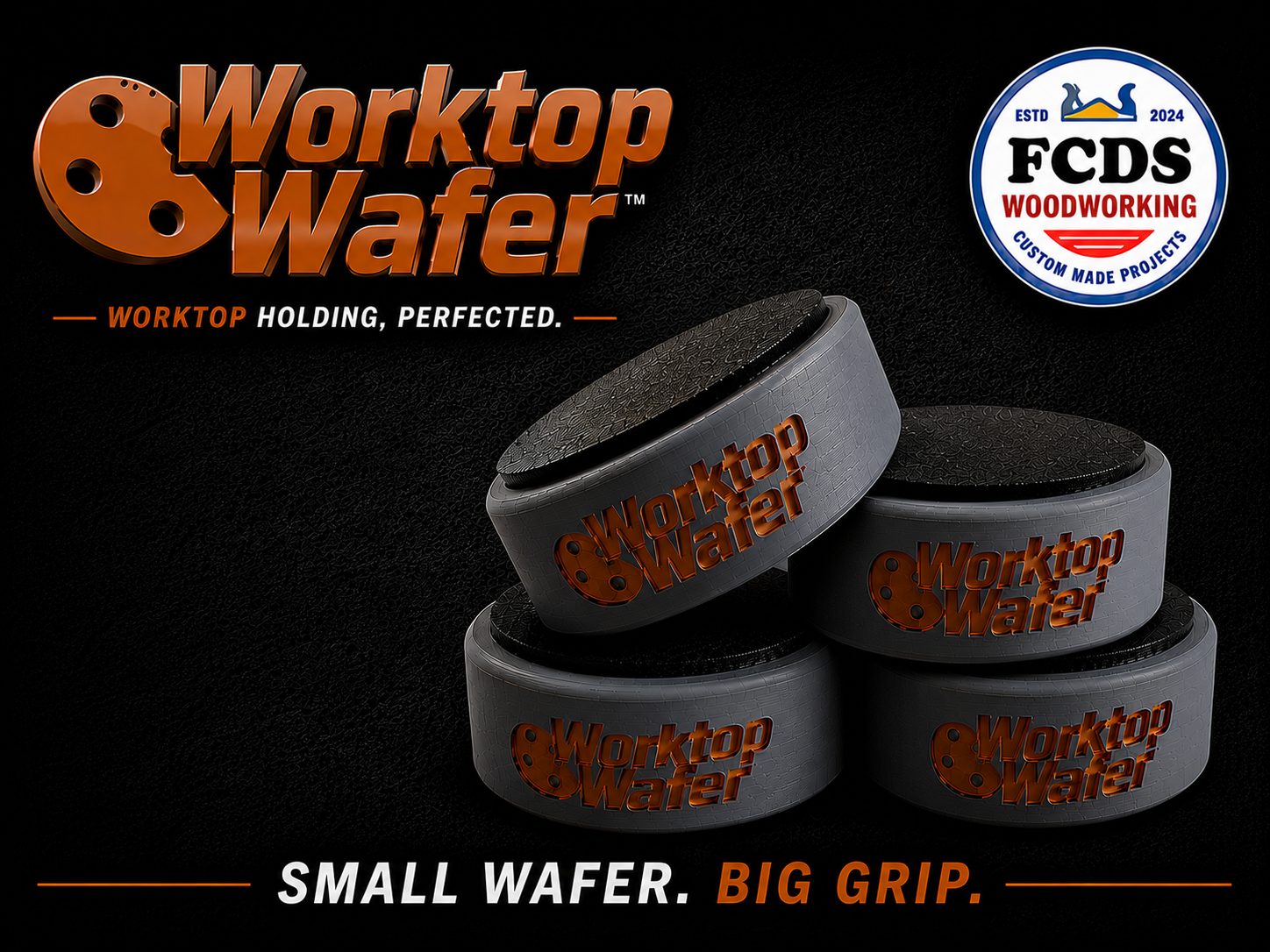 Miniatura 1 do modelo 3D Work Holding Pucks