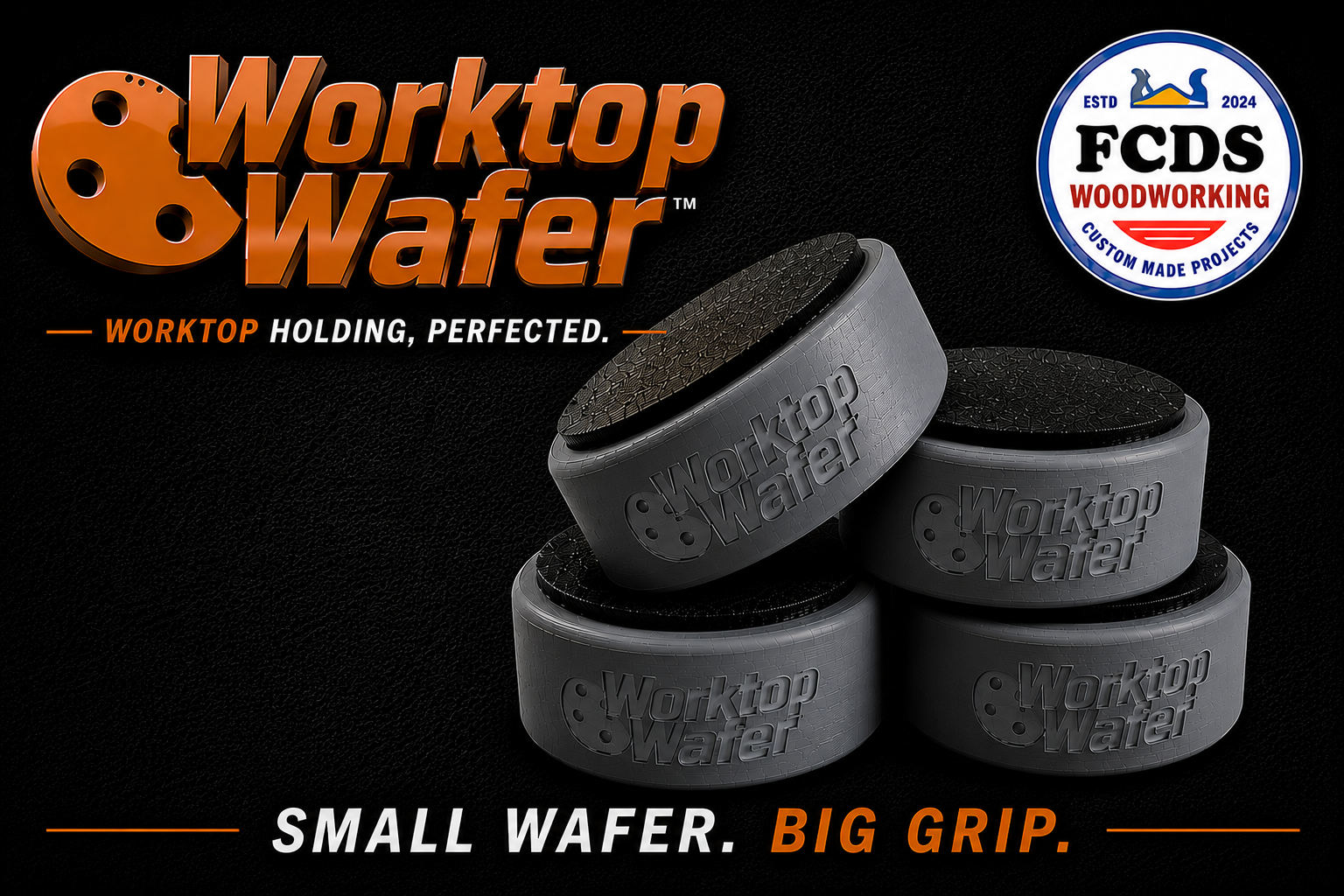 Miniatura 2 do modelo 3D Work Holding Pucks