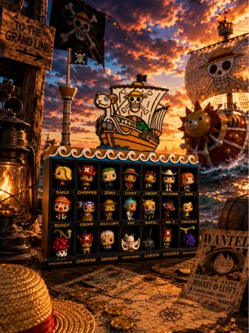 Escenografía en miniatura: One Piece Kinder Joy Aufsteller, Display, Diorama — vista de referencia 2