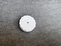 With hole and name extruded