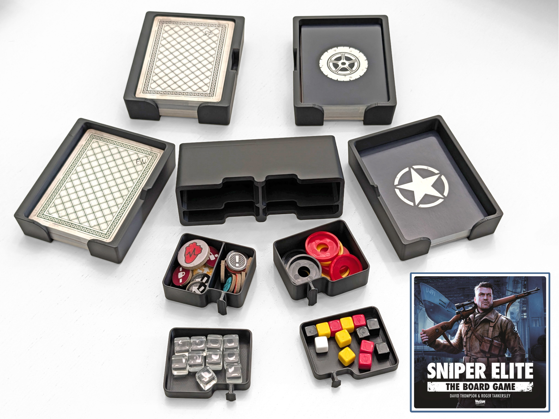 Sniper Elite: Storage Box - Organizer Insert