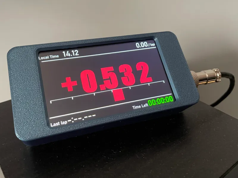SimRacing Laptimer / Dashboard / VoCore 4” Case