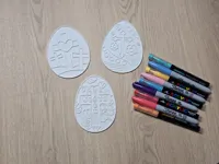 Pack créatif œufs de Pâques « Jesus Love » à colorier — photo 2