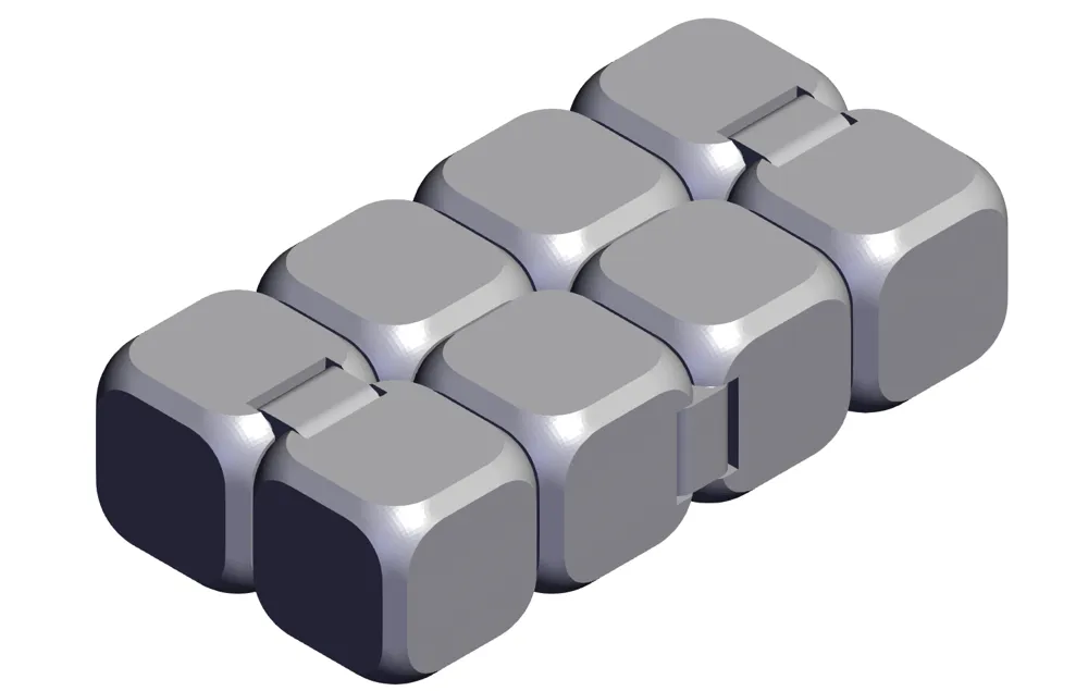 Infinity Cube Remixed by LucTobie - MakerWorld