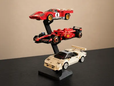 LEGOs Speed Champions - stand display