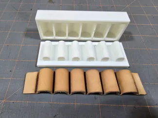 Leather Ammo Holder Wet-Mold Form