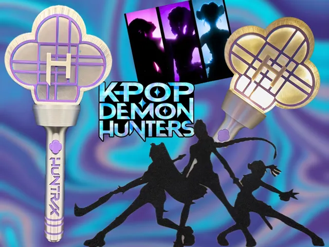 KPop Demon Hunters HUNTRIX Light Wand - Final