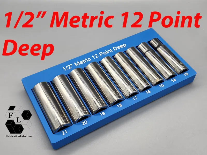 1/2" drive Metric 12 Point