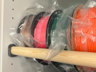 Dowel Bracket - Filement Storage or Clothing